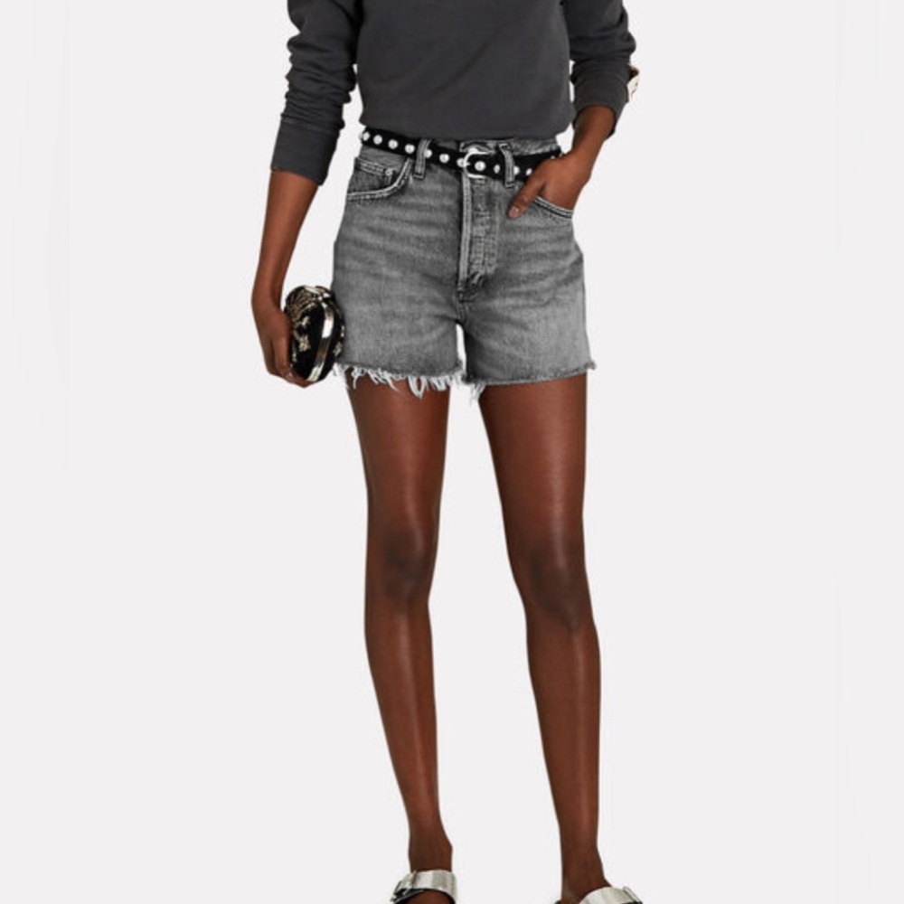 Agolde Dee Denim Short in Moxy